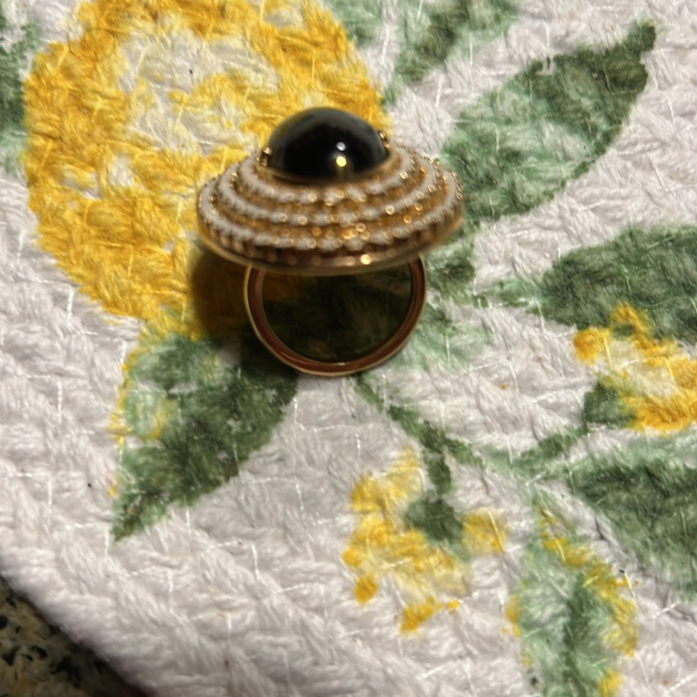 Juicy Couture Black & White Ring - Picture 5 of 5
